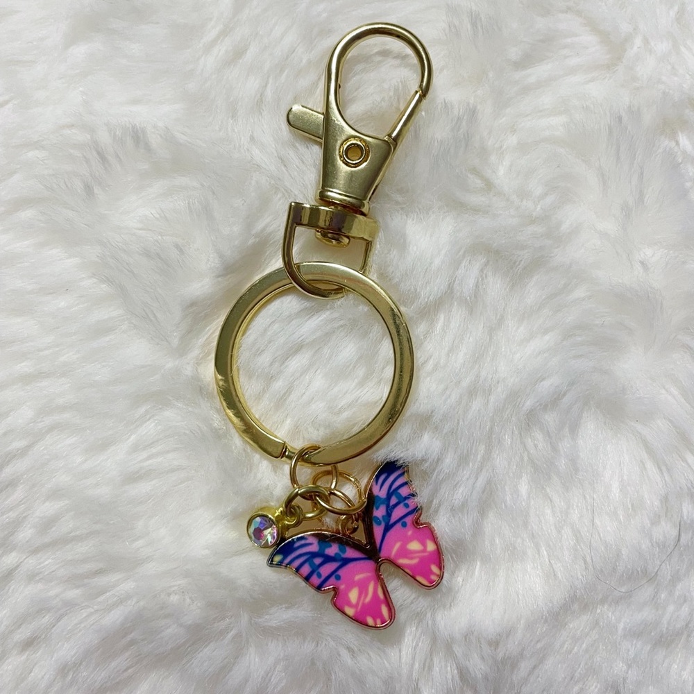 Butterfly keychain